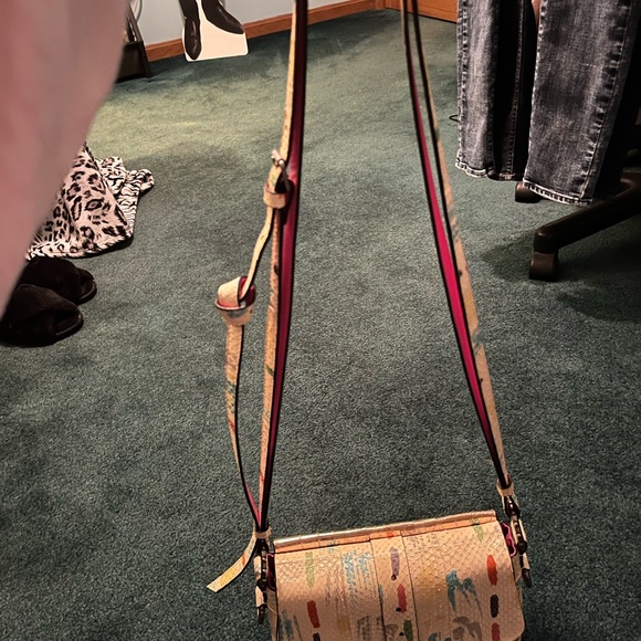 Zadig & Voltaire Kate Moss Colab Snake Skin Bag - Picture 9 of 9